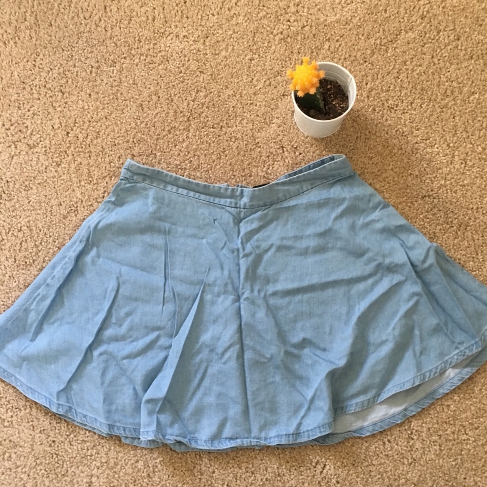 Denim skirt
